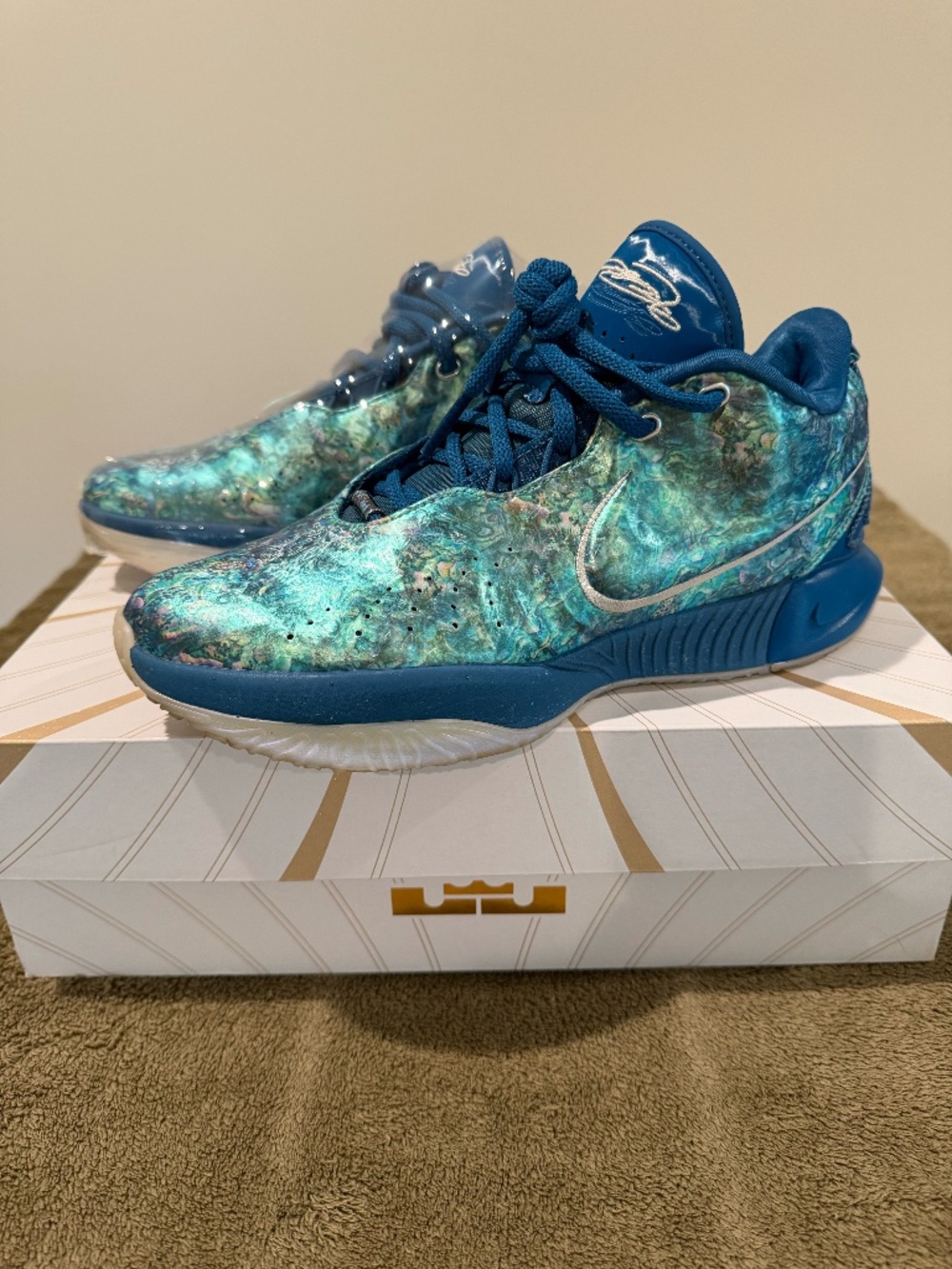 NIKE LEBRON 21 ABALONE SIZE 8